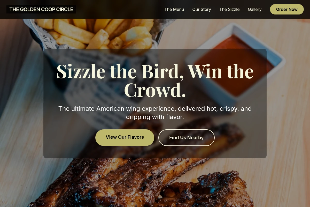 Wing American Food