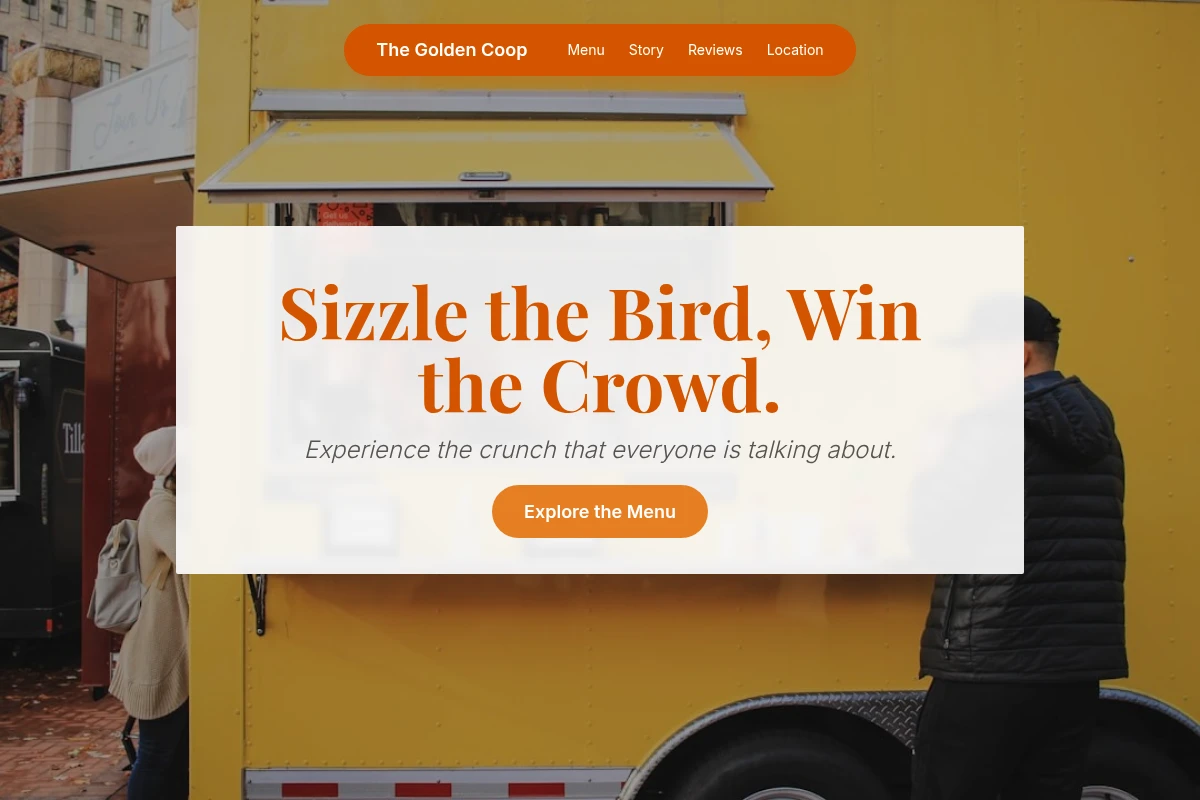 Golden Food Truck
